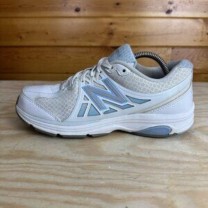 New Balance Womens 847 V2 WW847WT2 White Running Shoes Lace Up Size 7
